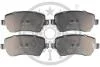 Гальмівні колодки дискові Optimal BP-12131 (фото 1)