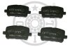 Комплект гальмівних накладок, дискове гальмо Optimal BP-12146 (фото 1)