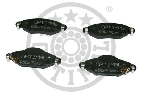 Комплект гальмівних накладок, дискове гальмо Optimal BP-12170