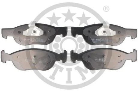 Комплект гальмівних накладок, дискове гальмо Optimal BP-12180