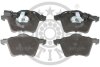 Комплект гальмівних накладок, дискове гальмо Optimal BP-12183 (фото 1)