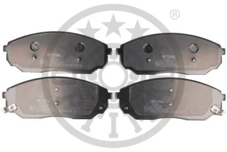 Комплект гальмівних накладок, дискове гальмо Optimal BP-12184