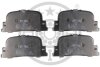 Гальмівні колодки дискові Optimal BP-12207 (фото 1)