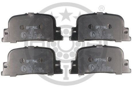 Гальмівні колодки дискові Optimal BP-12207