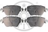 Гальмівні колодки дискові Optimal BP-12249 (фото 1)