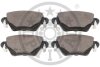 Гальмівні колодки дискові Optimal BP-12249 (фото 2)