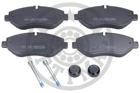 Комплект гальмівних накладок, дискове гальмо Optimal BP-12301