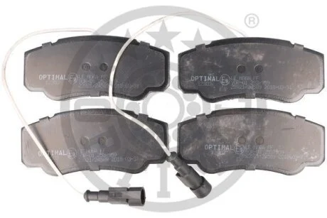 Комплект гальмівних накладок, дискове гальмо Optimal BP12303