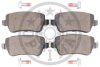 Комплект гальмівних накладок, дискове гальмо Optimal BP-12313 (фото 2)