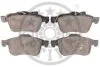 Комплект гальмівних накладок, дискове гальмо Optimal BP-12319 (фото 2)