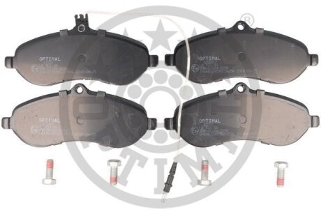 Комплект гальмівних накладок, дискове гальмо Optimal BP-12337