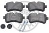 Комплект гальмівних накладок, дискове гальмо Optimal BP-12339 (фото 2)