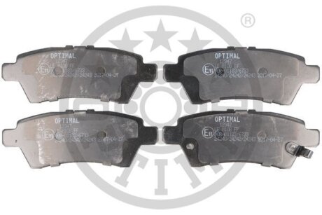 Гальмівні колодки дискові Optimal BP-12347