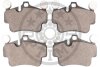Комплект гальмівних накладок, дискове гальмо Optimal BP-12349 (фото 2)