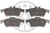 Комплект гальмівних накладок, дискове гальмо Optimal BP-12352 (фото 1)