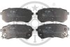 Комплект гальмівних накладок, дискове гальмо Optimal BP-12355 (фото 1)