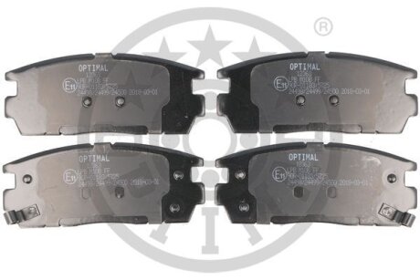 Гальмівні колодки дискові Optimal BP-12363