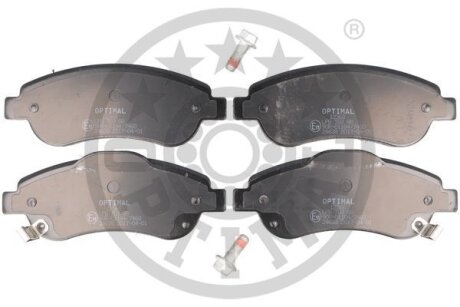Комплект гальмівних накладок, дискове гальмо Optimal BP-12368