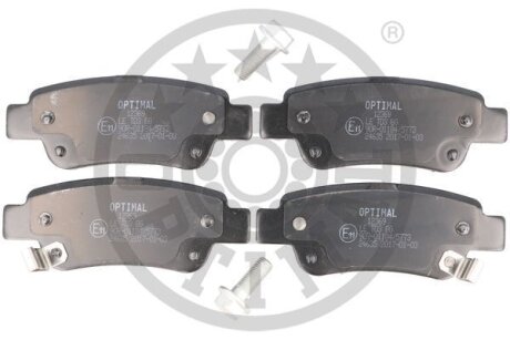Комплект гальмівних накладок, дискове гальмо Optimal BP-12369