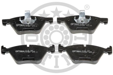 Комплект гальмівних накладок, дискове гальмо Optimal BP-12383