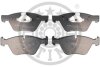 Комплект гальмівних накладок, дискове гальмо Optimal BP-12384 (фото 1)