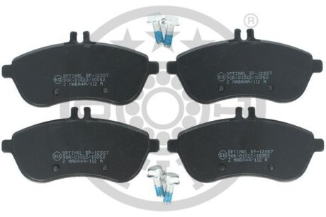 Гальмівні колодки дискові Optimal BP12387