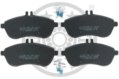 Гальмівні колодки дискові Optimal BP12387