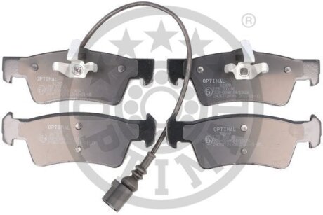 Комплект гальмівних накладок, дискове гальмо Optimal BP-12389