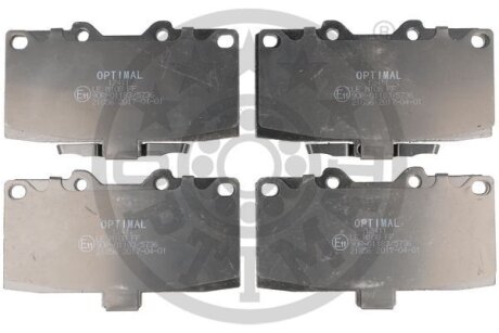 Гальмівні колодки дискові Optimal BP12411