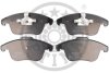 Комплект гальмівних накладок, дискове гальмо Optimal BP-12432 (фото 1)