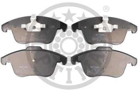 Комплект гальмівних накладок, дискове гальмо Optimal BP-12432