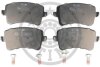 Комплект гальмівних накладок, дискове гальмо Optimal BP-12443 (фото 1)