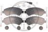 Комплект гальмівних накладок, дискове гальмо Optimal BP-12445 (фото 1)