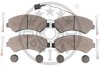 Комплект гальмівних накладок, дискове гальмо Optimal BP-12445 (фото 2)