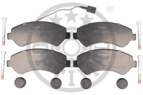 Комплект гальмівних накладок, дискове гальмо Optimal BP-12445