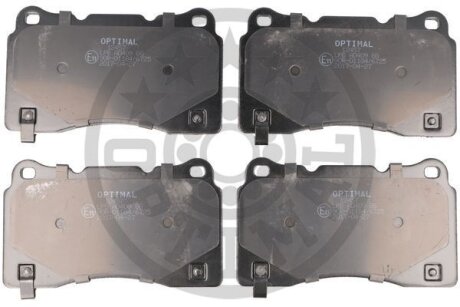 Комплект гальмівних накладок, дискове гальмо Optimal BP-12457