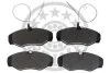 Комплект гальмівних накладок, дискове гальмо Optimal BP12461 (фото 2)