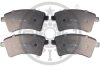Гальмівні колодки дискові Optimal BP-12462 (фото 1)