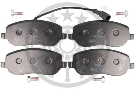Комплект гальмівних накладок, дискове гальмо Optimal BP-12470