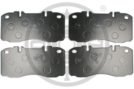 Комплект гальмівних накладок, дискове гальмо Optimal BP-12475