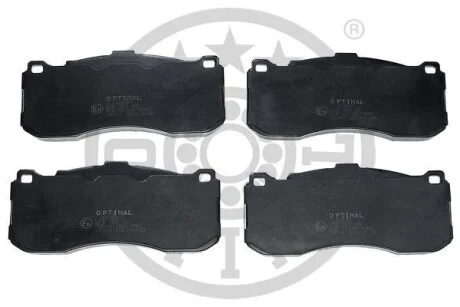 Комплект гальмівних накладок, дискове гальмо Optimal BP12480