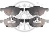 Комплект гальмівних накладок, дискове гальмо Optimal BP-12488 (фото 1)
