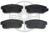 Комплект гальмівних накладок, дискове гальмо Optimal BP-12492 (фото 1)
