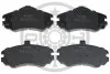 Комплект гальмівних накладок, дискове гальмо Optimal BP-12495 (фото 1)