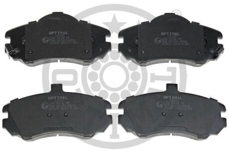 Комплект гальмівних накладок, дискове гальмо Optimal BP-12495