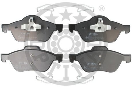 Комплект гальмівних накладок, дискове гальмо Optimal BP-12503