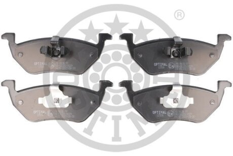 Комплект гальмівних накладок, дискове гальмо Optimal BP-12508