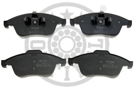 Комплект гальмівних накладок, дискове гальмо Optimal BP-12513