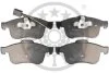 Комплект гальмівних накладок, дискове гальмо Optimal BP-12516 (фото 1)