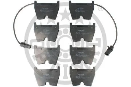 Гальмівні колодки дискові Optimal BP-12517